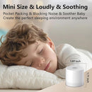 Portable Sound Machine Mini White Noise Machine with 30 Soothing Sounds for Newborn Baby Kids Adults Rechargeable Sleep Brown Noise Machine 4 Timers Memory Function for Travel Camping Home Office by TinyTreasures Baby Boutique