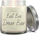 1OAK Vanilla Candle - Thank You Bus Driver Gifts for Women, Men - Bus Driver Appreciation & Retirement Gifts by CozyNest Decor
