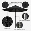 Sunnyglade 9' Patio Umbrella Outdoor Table Umbrella with 8 Sturdy Ribs by GreenHaven Gardens