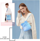 KL928 Girls Bowknot Polka Dot Cute Mini Backpack Small Daypacks Convertible Shoulder Bag Purse for Women by TinyTreasures Baby Boutique