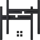 FaithLand Mid Century Plant Stand Indoor Outdoor (EXCLUDING Plant Pot), Metal Planter Stand, Potted Plant Holder, Black, Hold Up to 6.5 Inch Planter by GreenHaven Gardens
