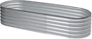 BPS 6-in-1 Metal Raised Garden Bed, 5.5x4 FT Galvanized Planter Raised Beds for Vegetables, Flowers 17'' Extra Tall by GreenHaven Gardens