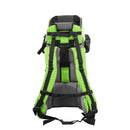ClevrPlus Cross Country Baby Backpack Carrier, Green, Toddler Hiking Backpack with Comfortable Seat, Adjustable Straps & Belt, Foldable Frame Lightweight Large Capacity Child Carrier for Outdoor by TinyTreasures Baby Boutique