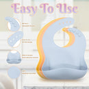 Silicone Baby Feeding Set 21 Pcs, Baby Led Weaning Supplies, Baby Feeding Supplies Set BPA Free, Essentials for Newborn Gift Mixed by TinyTreasures Baby Boutique