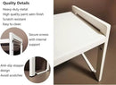 Expandable Cabinet Shelf Organizer 16-26" L Stackable Kitchen Counter Shelf Rack Stand Sink Riser Countertop Storage White (Narrow 5.1”D) by CozyNest Decor