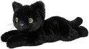 Black Cat Stuffed Animals, Microwavable Stuffed Animal Adorable Fluffy Cat Plush for Warmth & Comfort, Heatable Coolable Lavender Scent Cat Toy, Cute Soft Plushies Cat Gifts for Kids Boy Girls & Adult by TinyTreasures Baby Boutique