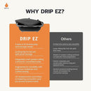 Drip EZ Collapsible BBQ Prep Tubs 3-Piece Set- For Meal Prep Marinating Food Storage - Includes Cutting Board & Lid - (1) JR - Orange + (1) OG - Orange + (1) XL - Black by GreenHaven Gardens