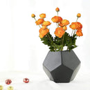 5 Stems Artificial Silk Ranunculus Flowers Orange 23" Tall,UV Resistant,Bendable Stems for Wedding Centerpieces,Home Deco（Orange） by CozyNest Decor
