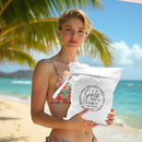 Girls Trip Gifts Wet Dry Bag, Beach Bag Wet Bag Favors, for Swimsuit Toiletry Travel Essentials For Women Aloha Bags, Beach Travel Gym Laundry bags for Dirty Diaper Swimsuit Gifts (White) by TinyTreasures Baby Boutique