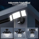 Onforu 65W Motion Sensor Outdoor Lights, 6000lm 6500K Daylight Flood Light Outdoor Motion Sensor, IP65 Waterproof Motion Detected Lights for Outside, Hardwired LED Security Light for Garage Yard by GreenHaven Gardens