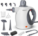 Multi-Surface Handheld Pressurized Steam Cleaner with 13 PCS Accessory ，Portable Steamer for Cleaning, Multipurpose Steam Cleaner for Home/Car/Bathroom/Grease/Upholstery/Floor/Grout and More (White) by TinyTreasures Baby Boutique