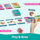 Bloomingo Gobble Till You Wobble: Fun Card Game for Kids & Adults; Perfect for Family Gatherings & Travel; Ages 6+; Blue by TinyTreasures Baby Boutique