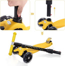 3 Wheel Scooter for Kids Ages 6-12,Kids Scooter with Light Up Wheels, Sturdy Deck Design, and 4 Height Adjustable Suitable for Kid Ages 3-12 by TinyTreasures Baby Boutique