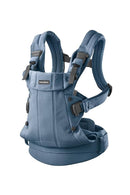 BabyBjörn Baby Carrier Harmony, Woven mélange, Blue | 3-in-1 Ergonomic Baby Carrier; Newborn, Facing-in, Outward-Facing, and Back Carrying Positions Supported (7-40 lbs), Newborn to Toddler by TinyTreasures Baby Boutique