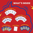 Card Game - Fletter Fuse, Fast-paced Word Game for All Ages, Fun for Family Game Night, Vocabulary Building, Gifts for Kids Ages 8, 9, & 10 Years by TinyTreasures Baby Boutique