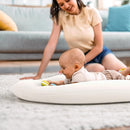 Baby Lounger for Newborn: Skin-Friendly & Breathable for 0-12 Months Infant Tummy Time Playtime & Diaper Changes - Portable & Lightweight Cushion for New Parents by TinyTreasures Baby Boutique