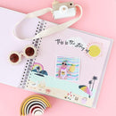 Lucy Darling The Little Years Toddler Baby Memory Book - Ages 1 to 6 Years Old Album For Baby Girl - Milestone Scrapbook To Record Precious Memories - Keepsake Record Book by TinyTreasures Baby Boutique