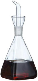 ELETON Olive Oil Dispenser Borosilicate Glass Bottle - 8 oz 250ml Non Drip Dispenser - Leak Proof Pourer Vinegar Drizzler Cruet - Easy Clean Drip Free Bottles for Kitchen by CozyNest Decor