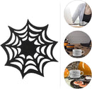 VOSAREA 10pcs Halloween Spider Web Coasters Placemat Decorative Table Placemats Doilies Halloween Decorarion Supplies by CozyNest Decor