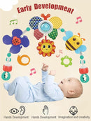 Pau1Hami1ton Baby Stroller Arch Toys, Car Seat Toys,Bouncer Toy Bar/Mobile for Bassinet,Adjustable Baby Hanging Toys Fit for Crib Bed,Stroller,Car Seat Gifts.S-19(Butterfly) by TinyTreasures Baby Boutique