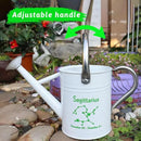 Metal Watering Can for Outdoor and Indoor Plants, Watering Can Decor, 1 Gallon (Sagittarius) by GreenHaven Gardens