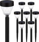 Solar Outdoor Lights, 8 Pack LED Solar Lights Outdoor Waterproof Auto On/Off for Outside, Garden Decor for Yard, Patio, Landscape, Planter, Walkway (Warm White) by GreenHaven Gardens