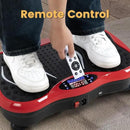 Vibration Plate Exercise Machine for Whole Body Workout - Home Fitness Vibrating Platform with Resistance Bands - Improve Circulation, Muscle Tone & Bone Density - Supports Up to 330 lbs by CozyNest Decor