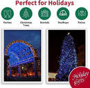 60 Count Blue - String Lights - LED Christmas Lights, Mini led Lights for Indoor Outdoor Home Holiday Party Wedding Independence Day Decoration by CozyNest Decor