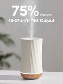 InnoGear 150ml Ceramic Oil Diffuser, Handcrafted Stone Essential Oil Diffuser Aromatherapy Diffusers Ultrasonic Cool Mist Humidifier Vaporizor with 2 Mist Modes Waterless Auto Off for Room Office Home by TinyTreasures Baby Boutique
