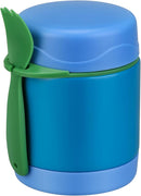 10oz Soup Thermo for Hot Food Kids,Lunch Thermo Kids Food Jar with Spoon Hot Insulated Food Containers,Leak Proof Stainless Steel Wide Mouth Lunch Food Jar for School(Blue) by TinyTreasures Baby Boutique