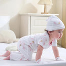 Baby Bodysuit and Pant Set 10-pcs Cotton Soft Newborn Boy Girl Clothes Outfits by TinyTreasures Baby Boutique