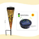Solar Hummingbirds Garden Stakes Lights 4Pack Outdoor Decorative Lighting for Yard Pathway Patio Decor Lawn Ornament Gifts for Women Mom by GreenHaven Gardens