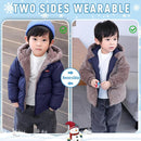 Infant Baby Winter Coat Bear Hooded Jacket Warm Fleece Snowsuit Windproof Outerwear for Toddler Boy Girl 9M-4T by TinyTreasures Baby Boutique