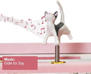 Curious Kittens Musical Jewelry Box Cat Spins to Ode to Joy 3 Pullout Drawers Treasure Storage by TinyTreasures Baby Boutique