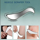 Stainless Steel Muscle Scraping Tool Set – Gua Sha Massage Scraper for Fascia & Muscle Relaxation – Myofascial Release Scraping Massager Kit by CozyNest Decor