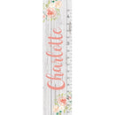 Personalized Kids Height Chart - Canvas Growth Ruler for Boys and Girls - Custom Name Banner with Removable Nursery Wall Decor - Gift for Kid’s Room Decoration by TinyTreasures Baby Boutique
