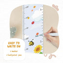 Personalized Name Height Chart for Kids, Sunflower Sun Meaningful Memories Through Kid Size Chart Measurement, Growth Chart Ruler for Wall, Fun & Stylish Height Tracker for Children by TinyTreasures Baby Boutique