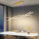 Modern Chandelier with 1%-100% Dimmable, Suitable for Dining Room, Bedroom and Living Room(Gold) by CozyNest Decor