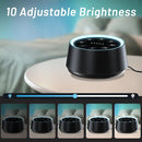 EasyHome Sleep Sound Machine White Noise Machines with 30 Soothing Sounds 12 Adjustable Night Light 10 Adjustment Brightness 32 Levels of Volume 5 Timers and Memory Function Home Travel Office by TinyTreasures Baby Boutique