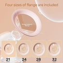 NCVI Double Electric Breast Pump 8102, Upgraded 4400mAh Battery with Night Light, Portable Breast Pump for Breastfeeding, 4 Modes & 9 Levels, LED Display, With 8 Flanges, Breastmilk Bags, Nursing Pads by TinyTreasures Baby Boutique