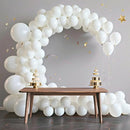 140pcs White Round Balloons Different Sizes 18 12 10 5 Inch Latex Balloons for Arch Decoration Party Balloon Kit for Graduation Birthday Party Wedding Balloon Baby Shower Decoration by TinyTreasures Baby Boutique