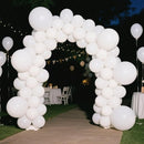 140pcs White Round Balloons Different Sizes 18 12 10 5 Inch Latex Balloons for Arch Decoration Party Balloon Kit for Graduation Birthday Party Wedding Balloon Baby Shower Decoration by TinyTreasures Baby Boutique