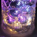 Bright LED Floral Tea Light Submersible Lights for Party Wedding (RGB(Changing Color), 20 Pack) by GreenHaven Gardens