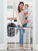 Regalo 38.5-Inch Extra Wide Baby Gate – Pressure Mount Baby and Pet Safety Gate for Bottom of Stairs & Doorways – Tested and Trusted, American Designed, American Owned by TinyTreasures Baby Boutique