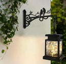 Multipurpose Hanging Basket Plant Brackets Outdoor Indoor, Heavy Duty Solid Steel Plant Hangers, Wall Mounted Lantern Hooks for Garden Plants Flower Light Bird Feeder, Pack of 2 Black by GreenHaven Gardens