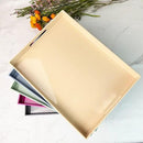 Beige Decorative Tray, Rectangular Large Serving Tray with Handles, Plastic Coffee Table Tray for Ottoman, Living Room, Kitchen Tabletop, 15.7” x 11.8” x1.6” by CozyNest Decor