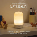 Vitruvi Glow Ultrasonic Essential Oil Diffuser | Aromatherapy Diffuser for Home, Kids Room, Room Decor (100 ml) White by TinyTreasures Baby Boutique
