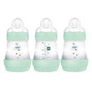 MAM 5oz Easy Start Anti-Colic Baby Bottles, Slow Flow, Breastfeeding-Like Silicone Nipple Bottle, Reduces Colic, Gas, & Reflux, Easy-to-Clean, BPA-Free, Vented Baby Bottles for Newborns, 0-3 Months by TinyTreasures Baby Boutique