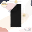 Byrd & Blume Maternity Nursing Cover Breathable Lightweight Breastfeeding Cover Wrap Shawl Scarf Poncho Full 360 (Black, One size) by TinyTreasures Baby Boutique
