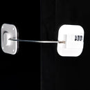 Refrigerator Lock,Combination Lock for Refrigerator Cabinets,Heavy Duty Fridge Lock,Child Safety Cabinet Locks,Easy Install No Keys Needed (White 2pcs) by TinyTreasures Baby Boutique